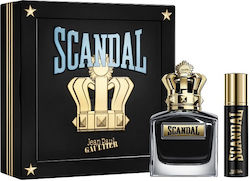 Jean Paul Gaultier Scandal Pour Homme Ανδρικό Σετ με Eau de Parfum και Mini Άρωμα 2τμχ
