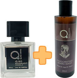 Qure IQ 180 Peppermint Vanilla Set pentru bărbați 2buc Qure IQ 180 Peppermint Vanilla Set pentru bărbați 2buc