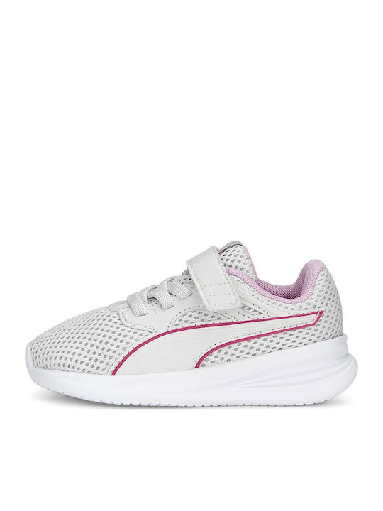 PUMA Transport Block Gray / Glowing Pink