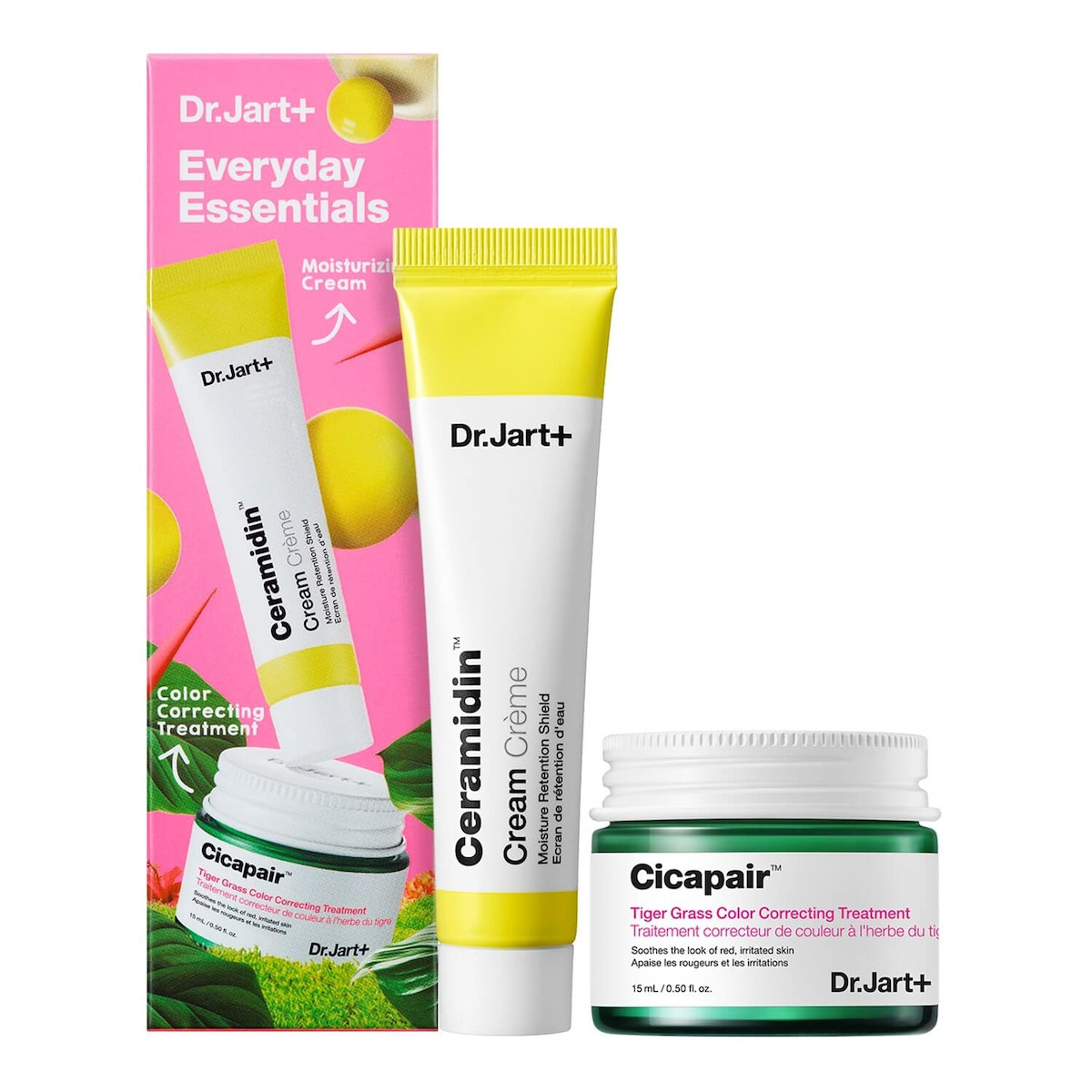 Dr. Jart+ Everyday Essentials Cicapair Treatment & Ceramidin Cream Σετ ...