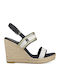 Women's Platform Shoes Navy Blue