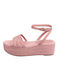 Летни дамски платформи Soothing Pink FW0FW07161TQS
