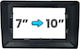 Digital IQ DIN-Verkleidungsplatten 1 Din Universal