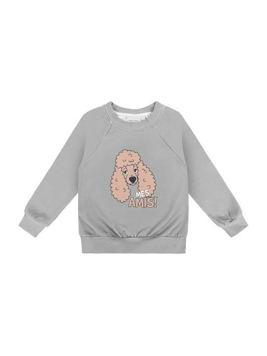 Dragă Sophie Sweatshirt Poodle Gri