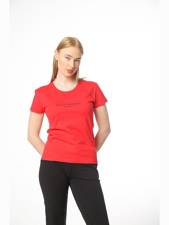 Paco & Co Feminin Tricou Roșu