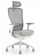 ErgoAction Action Chair VX Scaun De Birou Cu Brațe Reglabile Alb / Gri
