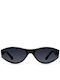 Meller Bron Sunglasses with All Black Plastic Frame and Black Polarized Lens BR-TUTCAR