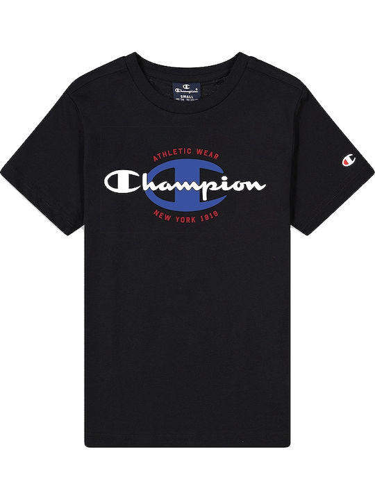 Champion T-shirt Μαύρο