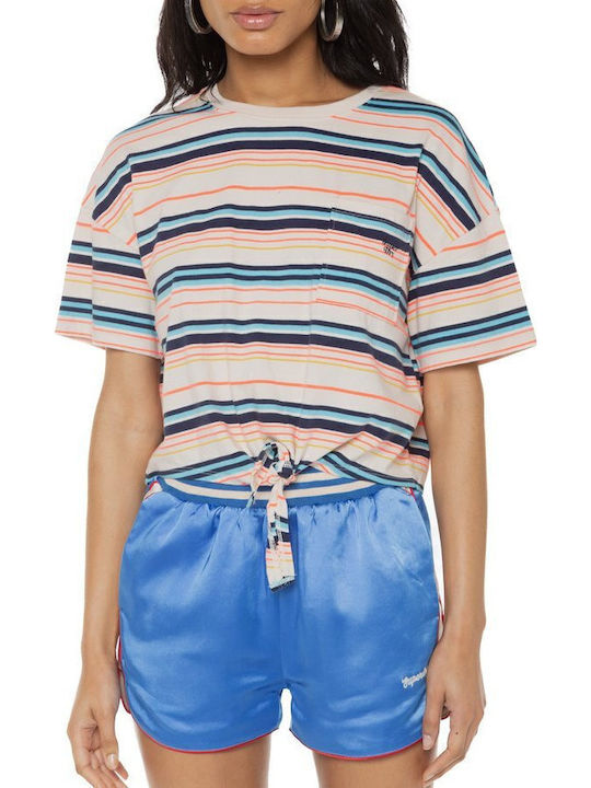 Superdry Vintage Γυναικείο Oversized T-shirt Ρι...