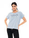 Biston Damen T-shirt Hellblau