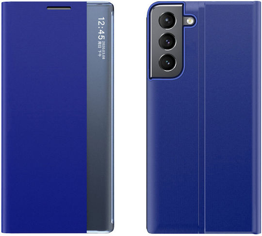 Hurtel New Sleep Книга Изкуствена кожа Син (Galaxy A14)