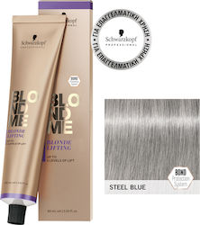 Schwarzkopf BlondMe Blonde Vopsea de Păr Albastru de oțel 60ml