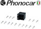 Phonocar Κονεκτορας Ιso Θηλυκο 16 Πολων Σε Kit
