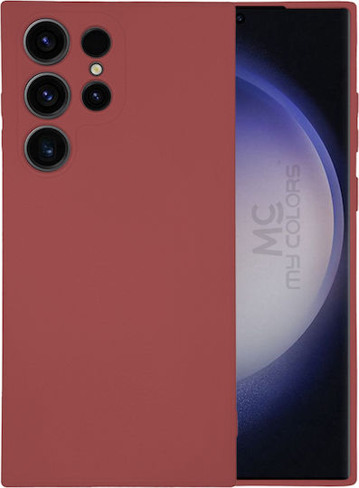 Sonique Back Cover Σιλικόνης Μπορντό (Galaxy S23 Ultra)