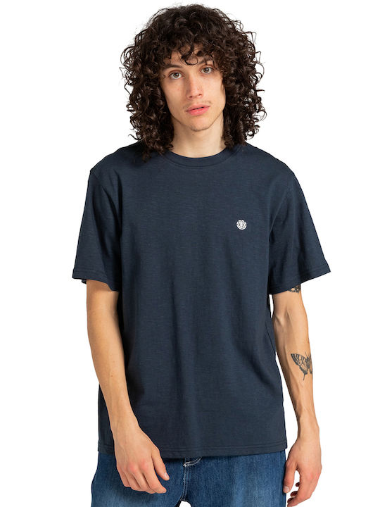 Element Crail T-shirt Bărbătesc cu Mânecă Scurtă Eclipse Navy