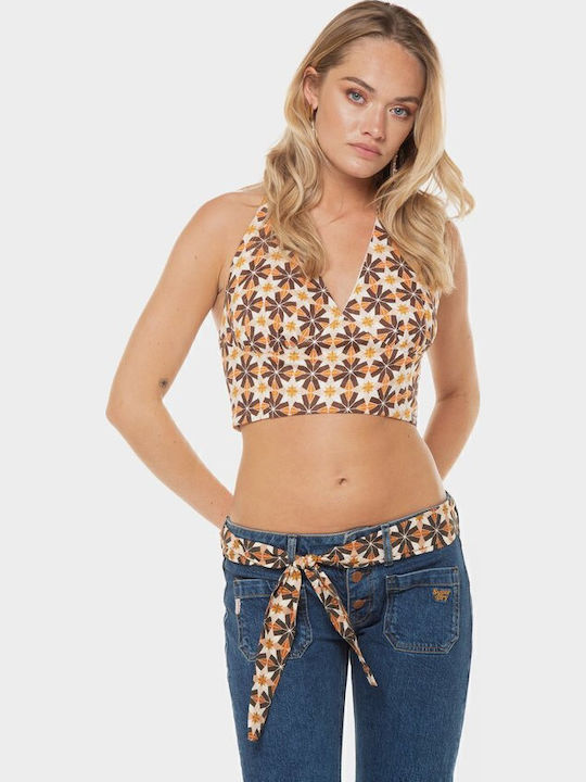 Superdry Vintage Γυναικείο Καλοκαιρινό Crop Top...