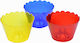 Easter Candlesticks Plastic Set of 100pcs (Μiscellaneous Colors)