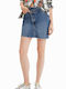 Tatum Denim Mini Skirt Blue