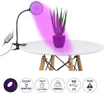 GloboStar Tabletop Lumină de creștere Full Spectrum cu LED-uri și Putere 5W L10xL20xH36cm.