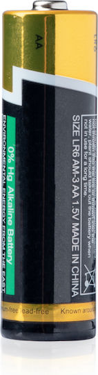 Naxius Baterii Alcaline AA 1.5V 2buc