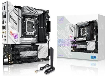 Asus ROG STRIX B760-G Gaming WIFI Motherboard Micro ATX με Intel 1700 Socket 90MB1EQ0-M0EAY0