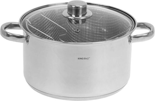 KING Hoff Stainless Steel Fryer Pot 5.5lt / 24cm
