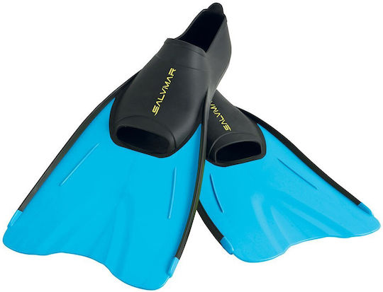Salvimar Training Fin Short Blue Swimming Flippers