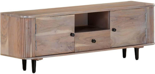 Έπιπλο TV Επιδαπέδιο Μπεζ 118x30x40εκ.