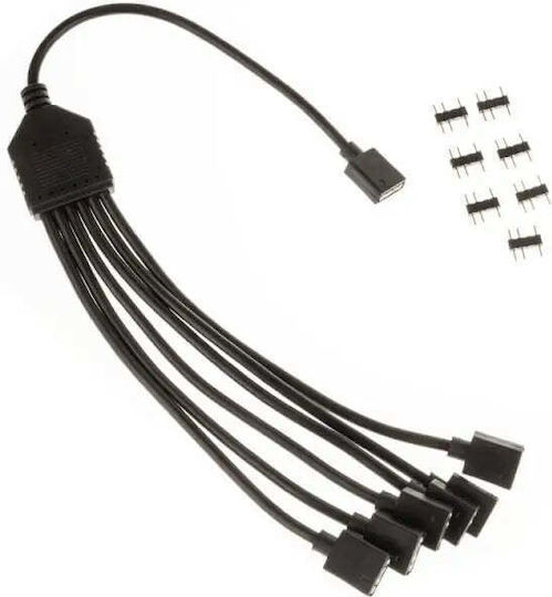 Kolink LED Splitter/Extension Cable ARGB 1-6 - 30 cm PGW-AC-KOL-081