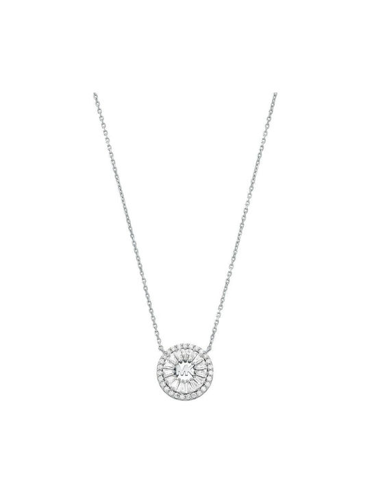 Michael Kors Premium Necklace from Silver with Pearls & Zircon