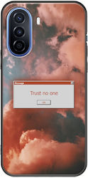 Trust No One Huawei Nova Y70 Black TPU (Μαύρη Σιλικόνη)