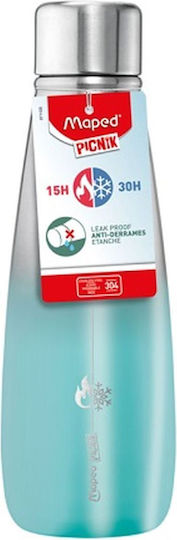 Maped Picnik Μπουκάλι Θερμός Ανοξείδωτο 500ml Τιρκουάζ