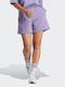 Originals Women's High-waisted Sporty Shorts Purple