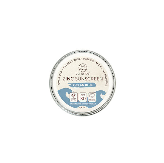 Suntribe Цинкова Водоустойчива Слънцезащитна Крем За Лице SPF30 15гр