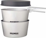 Primus Essential Pot Set de vase de gătit pentru Camping 2.3lt 3buc