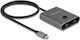 DeLock USB Type-C 2 to 1 bidirectional 8K 11500 KVM & Data Switch