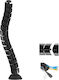 Maclean Energy MC-768 B Protector De Cablu Negru MC-768B 1 Buc