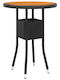 Sitting Room Table for Small Outdoor Spaces 60x60x75cm