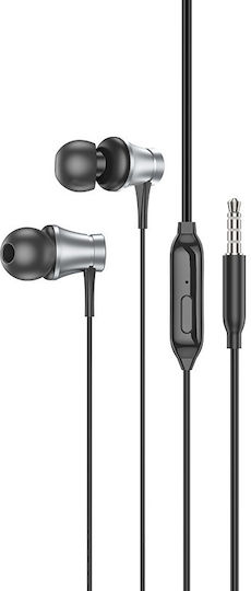 Borofone In-ear Handsfree with 3.5mm Connector Gray