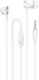 Borofone BM72 În ureche Handsfree cu Mufă 3.5mm Alb