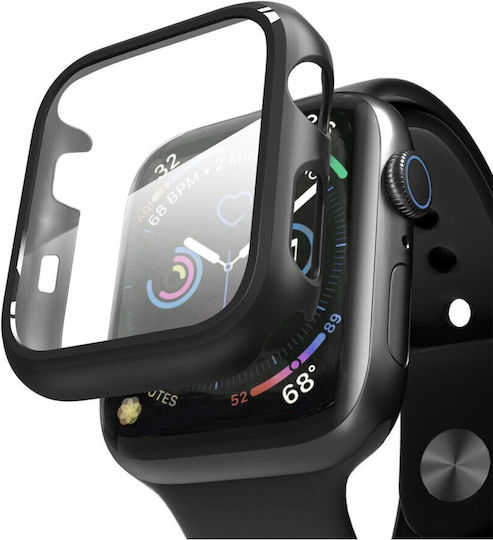ObaStyle Hard Frame Bumper Vollflächig gehärtetes Glas für das Apple Watch 40mm,Apple Watch 4/5/6/SE 40mm 1Stück 45678
