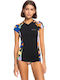 Roxy Women's Short Sleeve Sun Protection Shirt Multicolour
