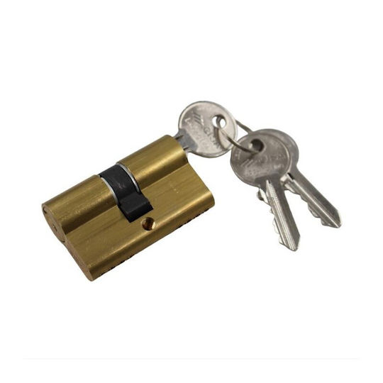 Cisa Lock Cylinder Logo 54mm (27-27) Gold