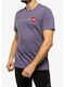 The North Face T-shirt Bărbătesc cu Mânecă Scurtă Violet