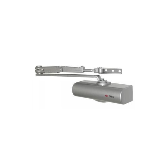 Cisa Door Return Mechanism for Doors up to 110cm and 80kg Silver