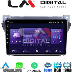 LM Digital Car-Audiosystem für Suzuki Hoch Nissan Pixo 2009-2016 (Bluetooth/USB/WiFi/GPS) mit Touchscreen 9"