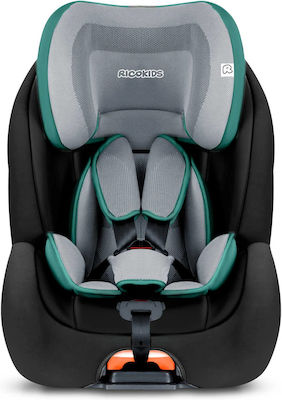 Ricokids Qway Scaun Auto cu Isofix Black / Grey / Mint 9-36 kg