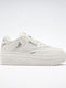 Reebok Club C Extra Γυναικεία Flatforms Sneakers Chalk / Harmony Green / Sea Spray