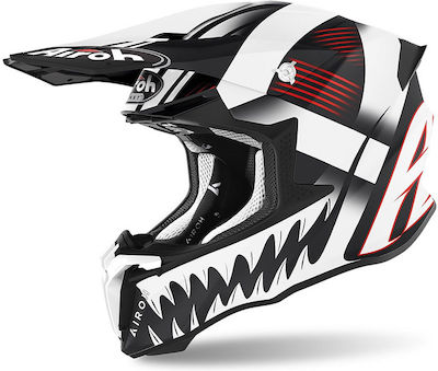 Airoh Twist 2.0 Mask Matt Κράνος Μηχανής Motocross ECE 22.05 1240gr