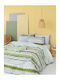 Palamaiki Sheet Sets Queen 240x260cm. FL6195 Green 4pcs